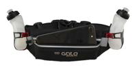 Outwet Gato 2 flask belt hydration black one size - thumbnail