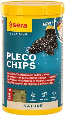 Sera Wels-Chips Nature 1000ml (380g) - Natuurlijke Voeding voor Ancistrus & L-meervallen Sera Wels-Chips Nature 1000ml (380g) - Natuurlijke Voeding voor Ancistrus & L-meervallen