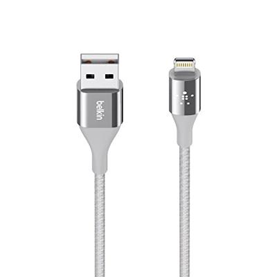 Belkin 1.2m, Lightning/USB 1.2m USB A Lightning Silver mobile phone cable - Belkin 1.2m, Lightning/USB