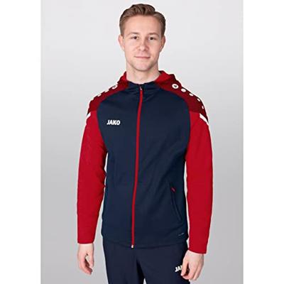 JAKO 6822 Jas Met Kap Performance - Marine/Rood - L