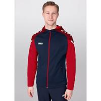 JAKO 6822 Jas Met Kap Performance - Marine/Rood - L - thumbnail