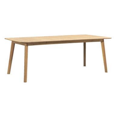 Tuintafel Durance - acacia - 76x215x100 cm - Leen Bakker