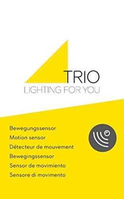 Trio Staande lampHoosic met bewegingsmelder - 422260142