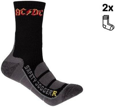 Safety Jogger acdc sokken | zwart/rood | 1 paar | maat 41-43 - sw5200410