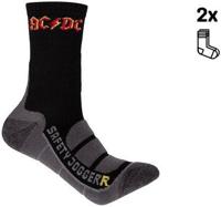 Safety Jogger acdc sokken | zwart/rood | 1 paar | maat 41-43 - sw5200410 - thumbnail