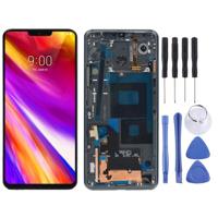 LCD-scherm en Digitizer met Frame voor LG G7 ThinQ (zwart) - thumbnail