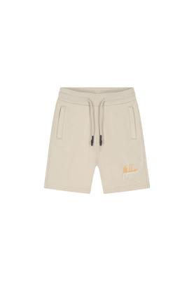 Malelions Junior Split Shorts Beige / Oranje-116 maat 116