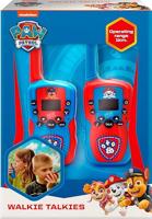 Paw Patrol Walkie Talkies 1km Blauw/Rood - thumbnail