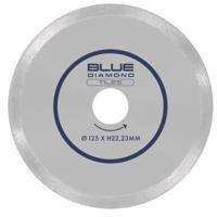 Carat CSMS1253BD Blue Diamond Diamantzaagblad voor droogzagen - 125x22,23mm - Tegels/Natuursteen - CSMS1253BD - thumbnail