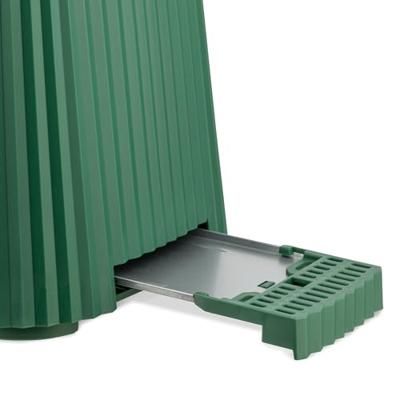 Alessi Broodrooster Plissé - 6 standen - Groen - Michele de Lucchi - MDL08 GR