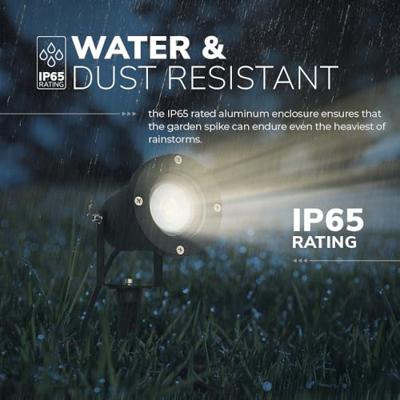 Sydney LED prikspot - GU10 4 Watt 345 lumen - Dimbaar - Kantelbaar - 2700K warm wit - IP65 Waterdicht - 1.5m kabel met EU-stekker - Zwart Sydney LED prikspot - GU10 4 Watt 345 lumen - Dimbaar - Kantelbaar - 2700K warm wit - IP65 Waterdicht - 1.5m kabel met EU-stekker - Zwart