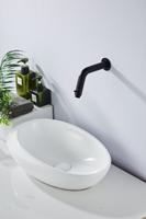 Saniclear Nero inbouw toiletkraan mat zwart - thumbnail