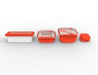 Rotho steamer 1.7l rood - thumbnail