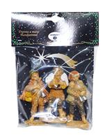 Kerststalfiguren 3-delig 10 cm Euromarchi - Euromarchi - thumbnail