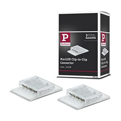 Paulmann 70618 Connectorset Kunststof (l x b x h) 2 x 1.35 x 0.45 cm 2 stuk(s)