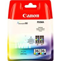 Canon 1511B018 inktcartridge 2 stuk(s) Origineel Zwart, Cyaan, Magenta, Geel - thumbnail