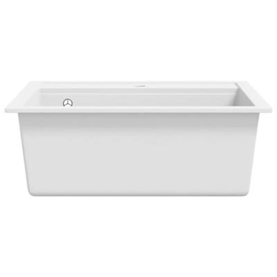 Gootsteen enkele bak graniet wit Gootsteen enkele bak graniet wit