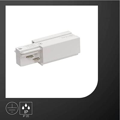 SLV 3-faseSupply 1 aarde links wit - 1001513