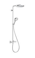 Hansgrohe Doucheset Raindance Select S 240 1jet PowderRain Met Thermostaat Chroom - thumbnail