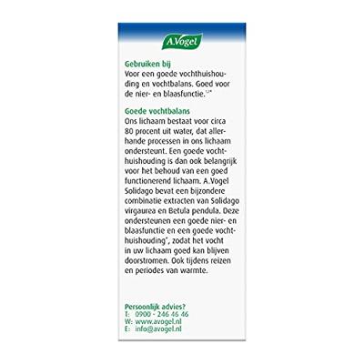 A.Vogel Solidago Vochthuishouding Tabletten