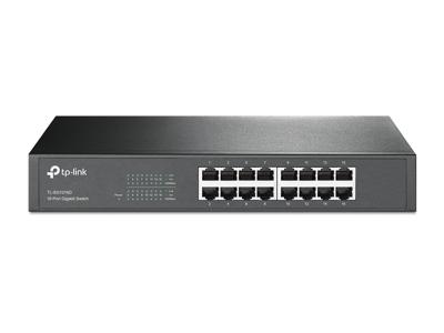 TP-Link tl-sg1016d Rackmount switch, 16 poorten, zonder beheer, desktop
