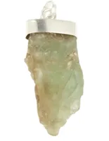 Edelsteen Hanger Groene Kyaniet (3 cm) - thumbnail