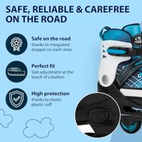 Hudora inline skeelers, maat 30-33 verstelbaar - thumbnail