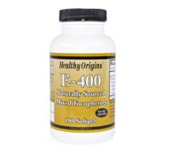 Vitamine E-400 (180 Softgel Capsules) - Healthy Origins - thumbnail