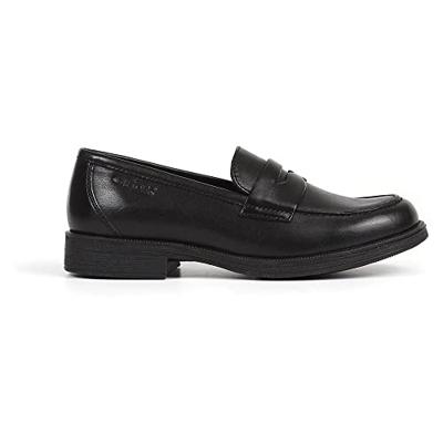Kinderschoenen JR Agata GEOX® van leer zwart