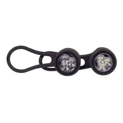 Simson verlichtingsset simmy incl.batterijen zwart op kaart