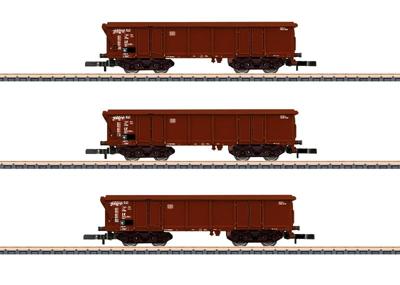 Märklin 86682 Z set van 3 rolluikwagens TAMs 886 van de DB Märklin 86682 Z set van 3 rolluikwagens TAMs 886 van de DB