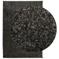 VidaXL Vloerkleed istan hoogpolig glanzend 120x170 cm antracietkleurig - thumbnail