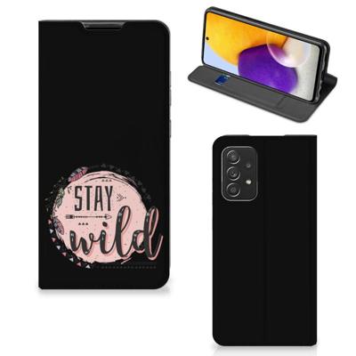 Samsung Galaxy A72 (5G/4G) Magnet Case Boho Stay Wild Samsung Galaxy A72 (5G/4G) Magnet Case Boho Stay Wild