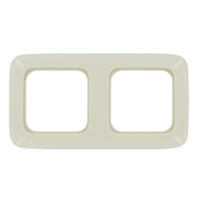 Busch Jaeger CREME 2 voudig afdekraam - 4695110