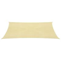 VidaXL Zonnezeil 160 g/m² 3,5x5 m hdpe beige - thumbnail