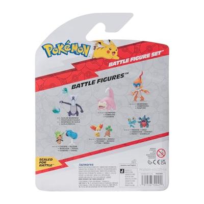Boti Pokémon batte figuur set - magby, alolan, marow, 3st. - thumbnail
