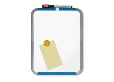 Nobo Slimline mini magnetisch whiteboard, staal, ft 22 x 28 cm
