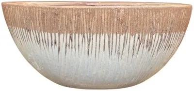 Mica Decorations bloempot falco keramiek 38x23x17cm licht roze