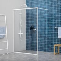 Inloopdouche Sealskin Contour 138x200 cm 6 mm Helder Glas Mat Wit - thumbnail