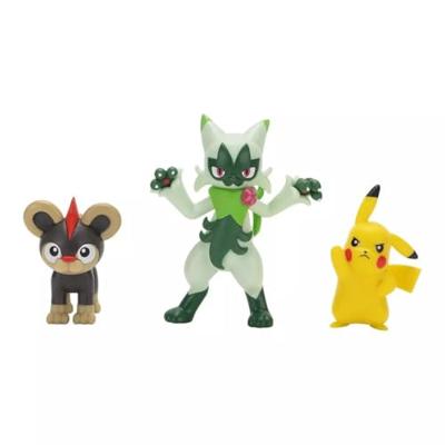 Pokemon Battle Figure Pack - Litleo, Pikachu & Floragato