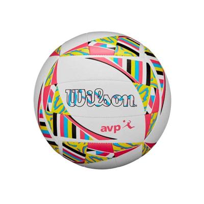 Beachvolleybal Wilson Avp Movement Vb New Geel Wit Rose TPU Beachvolleybal Wilson Avp Movement Vb New Geel Wit Rose TPU