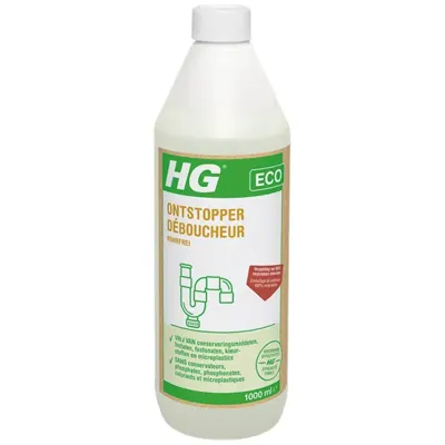 HG Eco ontstopper 1 Liter HG Eco ontstopper 1 Liter