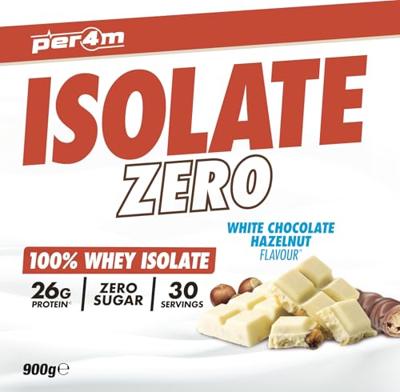 PER4M Isolate Zero White Chocolate Hazelnut (900 g)