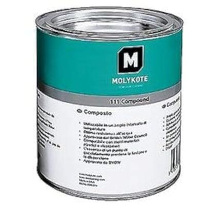 Molykote silicone compound 111 - afdichtings coating - 1 kg blik