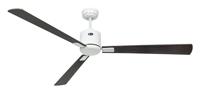 CasaFan ECO NEO III 152 WE-NB/KI WiFi Flügel Nussbaum/Kirsche Plafondventilator 27 W (Ø x h) 152 cm x 360 mm Wit Met afstandsbediening, Timer, Met wintermodus, - thumbnail