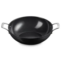 LE CREUSET - Essential Non-Stick Ceramic - Wokpan 32cm 2 grepen 6,0l - thumbnail
