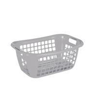 Sunware Basic Wasmand 55 cm zilver - thumbnail