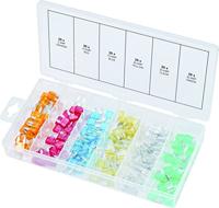 KS Tools 970.0280 970.0280 Ministeekzekering (auto) 5 A, 10 A, 15 A, 20 A, 25 A, 30 A 120 onderdelen - thumbnail