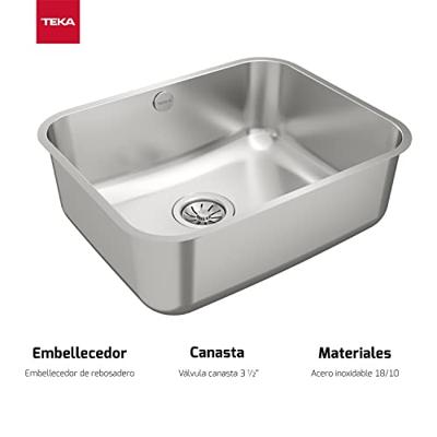 Wastafel met Eén Spoelbak Teka 10125122 10125122