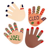 Colorations colours like me handen, set van 24 (4 kleuren) - thumbnail